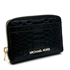 Michael Kors Medium ZA Card Case Wallet
Black